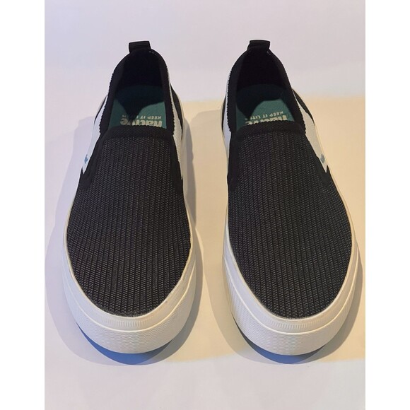 Boys Youth Size 5 Native Miles 2.0 Liteknit Black Knit Slip On Sneaker Shoes - Picture 5 of 11